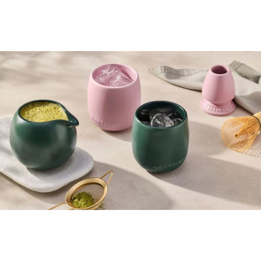 additioanl image for  Le Creuset 4 Tumbler Pink & Foret 380 ml 